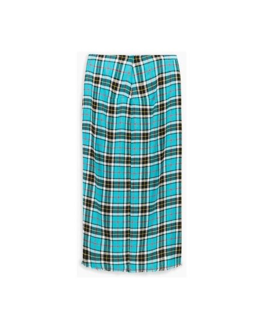 Midi Skirts 8pm de color Blue