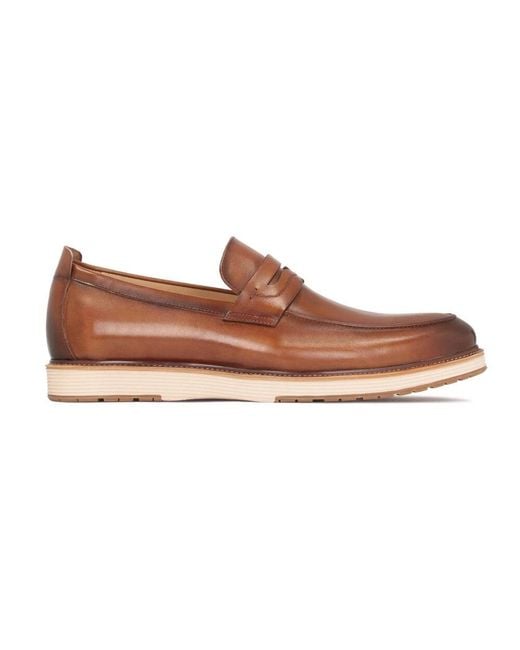 Kazar Stylische Slip On Freizeitschuhe in Brown für Herren
