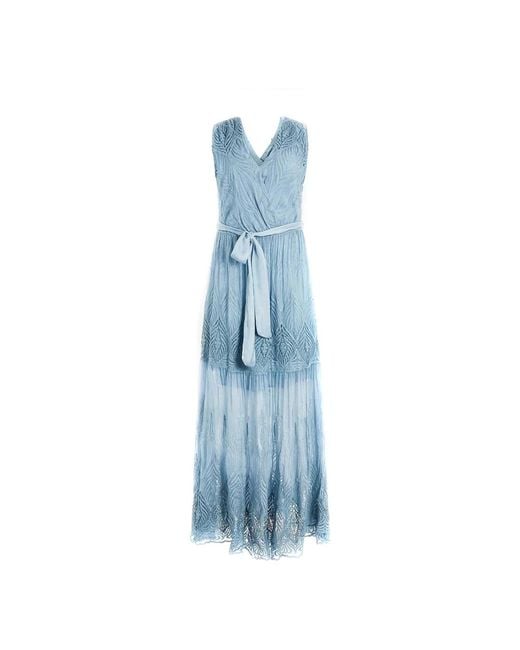 Guess Blue Maxi Dresses