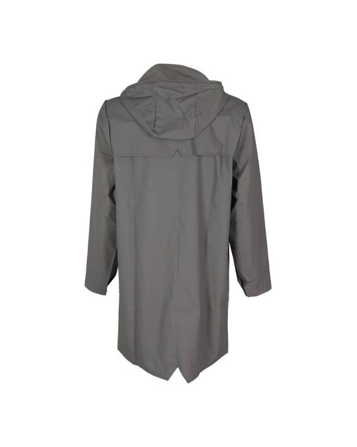 Rains Parkas in het Gray voor heren