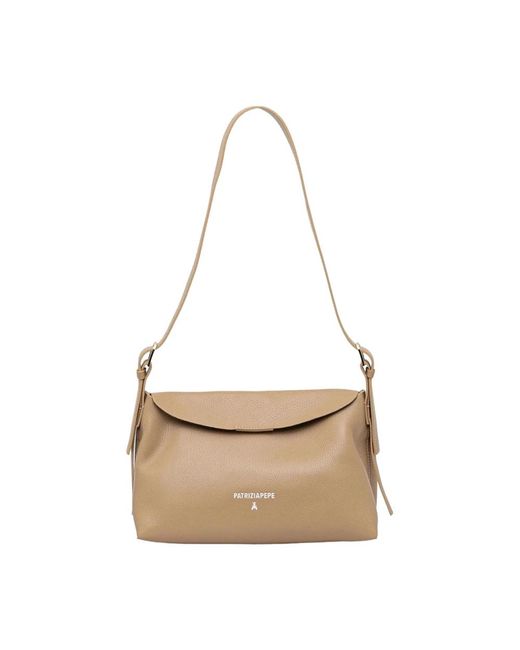 Shoulder Bags di Patrizia Pepe in Natural
