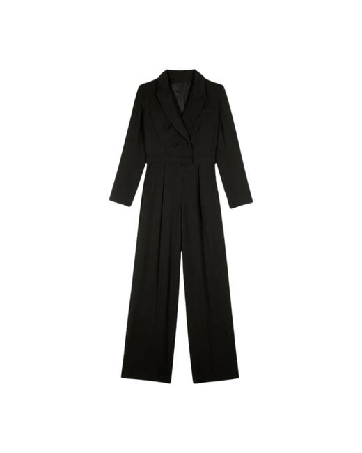Elegant v-neck jumpsuit Ba&sh de color Black