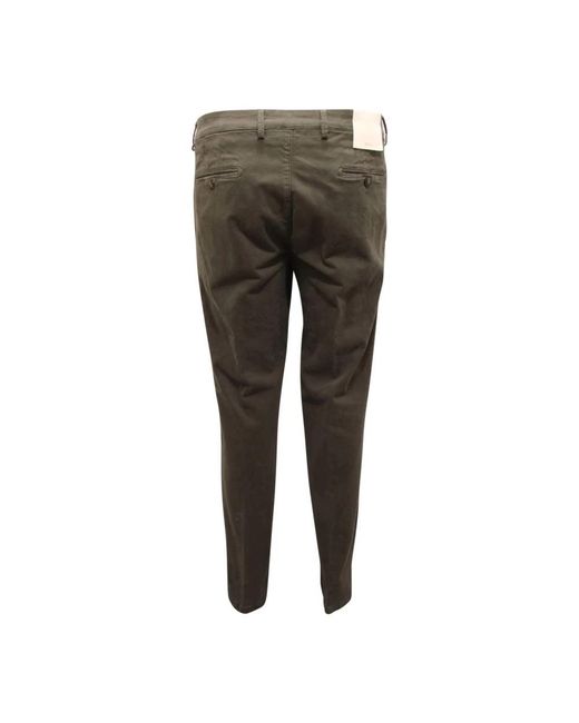 BRIGLIA Gray Chinos for men