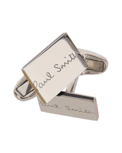 Paul Smith Gray Clips Bars for men