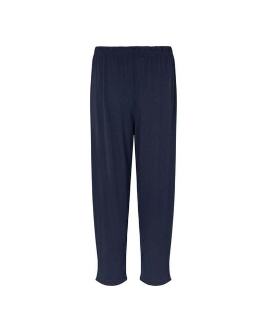 Masai Blue Straight Trousers