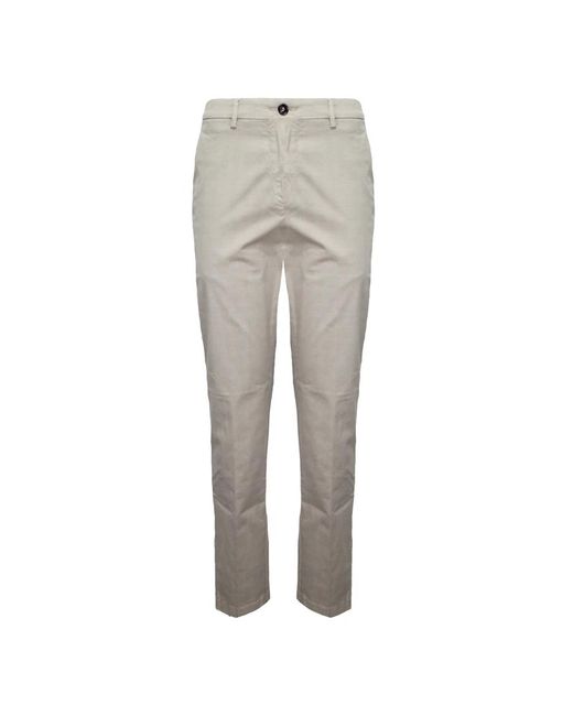 Slim-Fit Trousers Liu Jo de hombre de color Gray