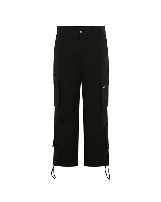 Represent Straight Trousers in het Black voor heren