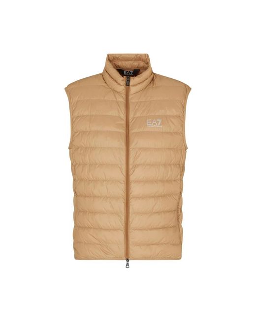 EA7 Natural Waistcoats for men