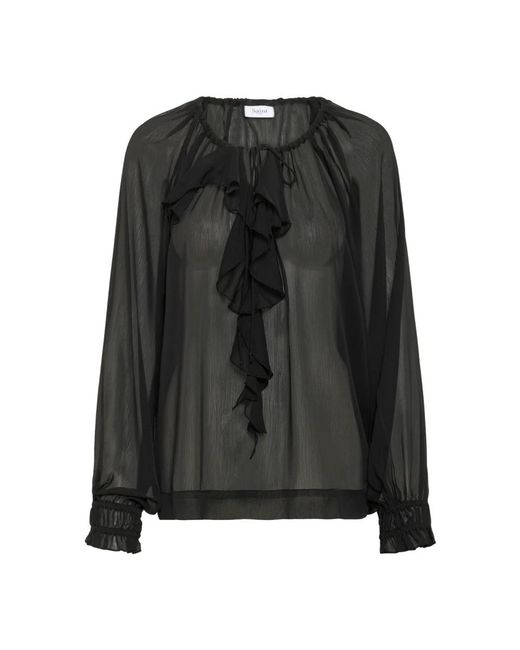 Blouses Saint Tropez de color Black