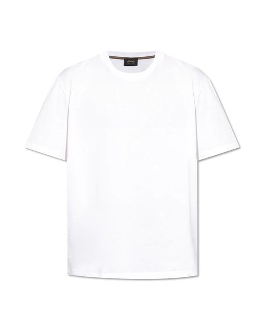 Tops > t-shirts Brioni pour homme en coloris White