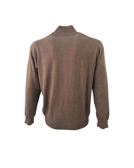 Cashmere Company Brown Cardigans for men