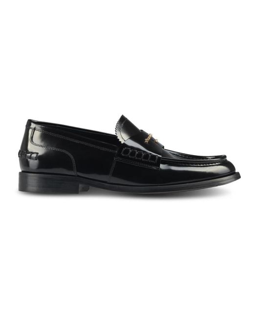 Alexander Wang Black Schwarze Flache Schuhe Carter Loafer