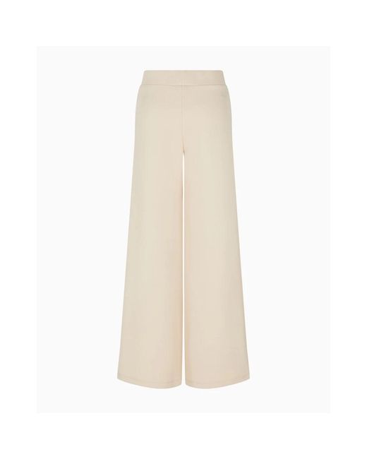 EA7 Natural Wide Trousers