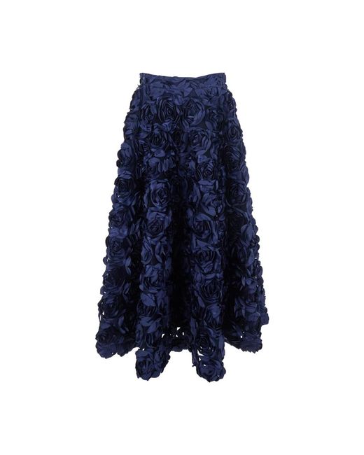 Midi Skirts ROTATE BIRGER CHRISTENSEN en coloris Blue