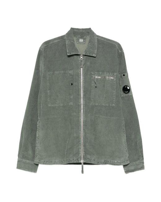 C P Company Green Light Jackets for men