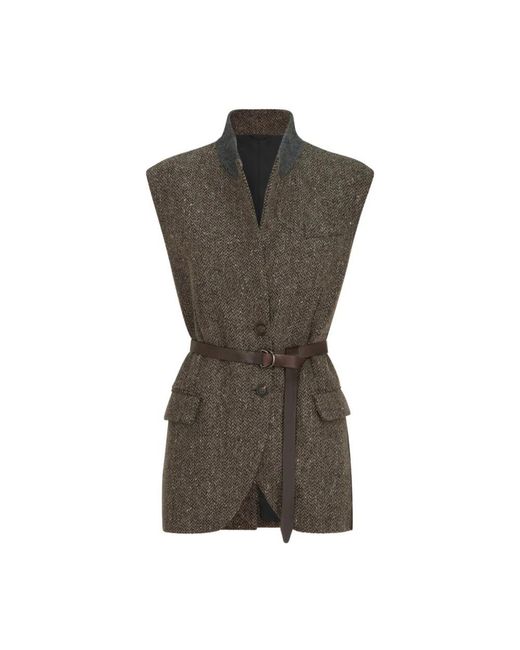 Brunello Cucinelli Donsjas in het Green