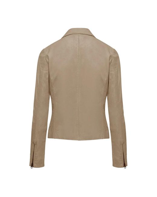 Jackets > leather jackets Bomboogie en coloris Natural