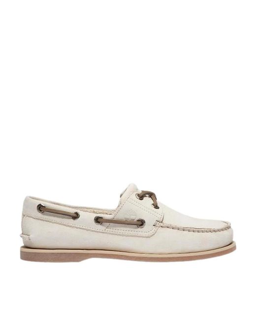Timberland Klassische Bootsschuhe in White für Herren