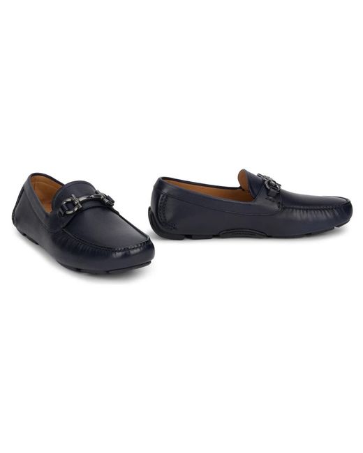 Ferragamo Blue Loafers for men