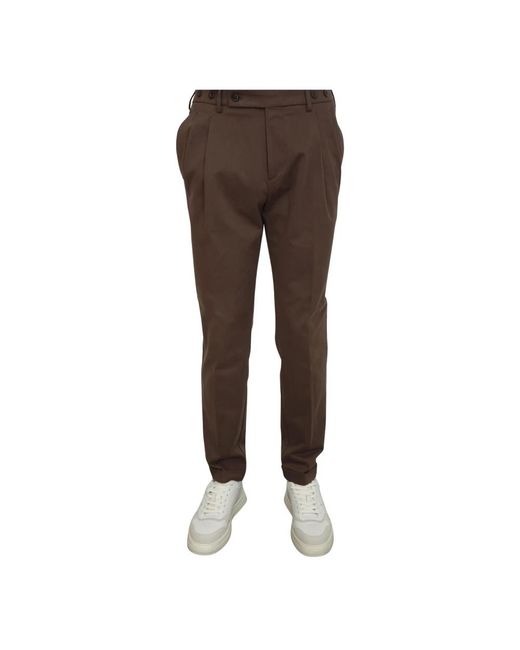 Berwich Brown Suit Trousers for men