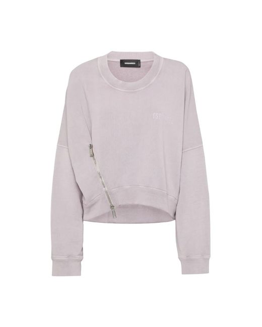 DSquared² Gray Sweatshirts