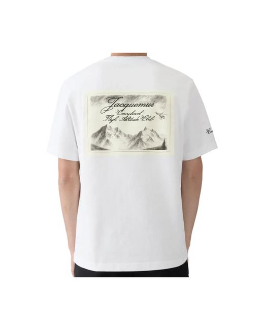 Jacquemus White T-Shirts for men