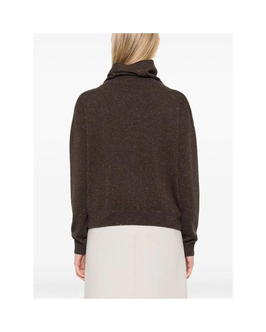 Peserico Black Stilvolles maglia top