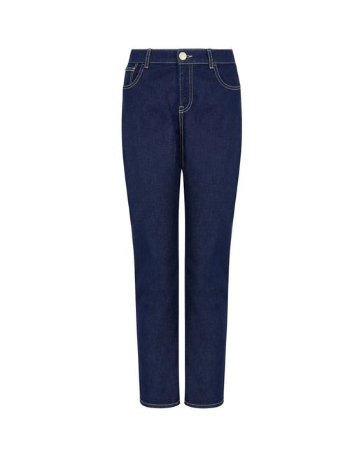 Emporio Armani Blue Slim-fit jeans