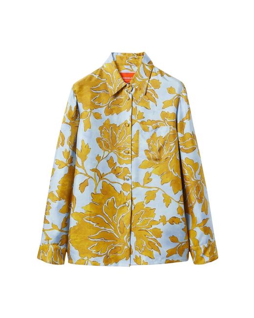 LaDoubleJ Boy Shirt in het Yellow