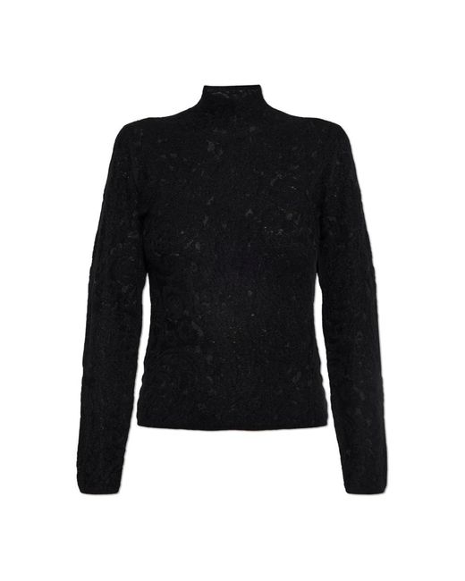 Kate Spade Turtleneck Top in het Black