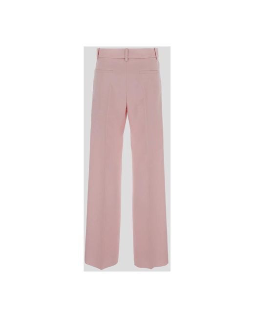 Valentino Pink Straight trousers