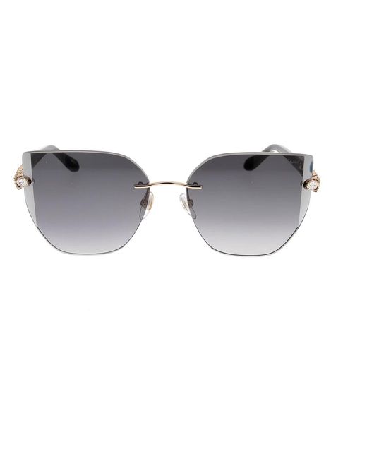 Chopard Accessoires ,Geel ,Zonnebril in het Gray