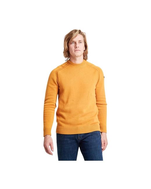 Rrd Orange Round-Neck Knitwear for men