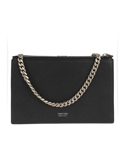 Tom Ford Black Shoulder Bags