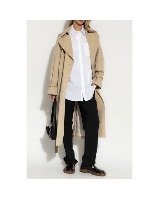 Helmut Lang White Hemd mit einer tasche