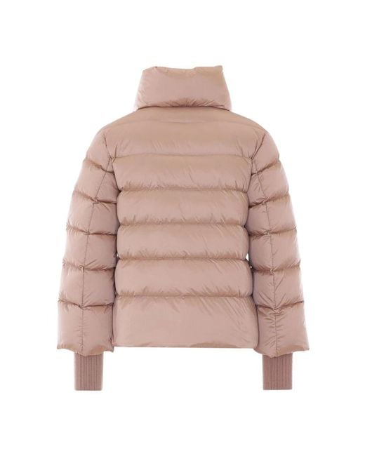 Add Jassen ,Leer Down Cape Rasolight in het Pink