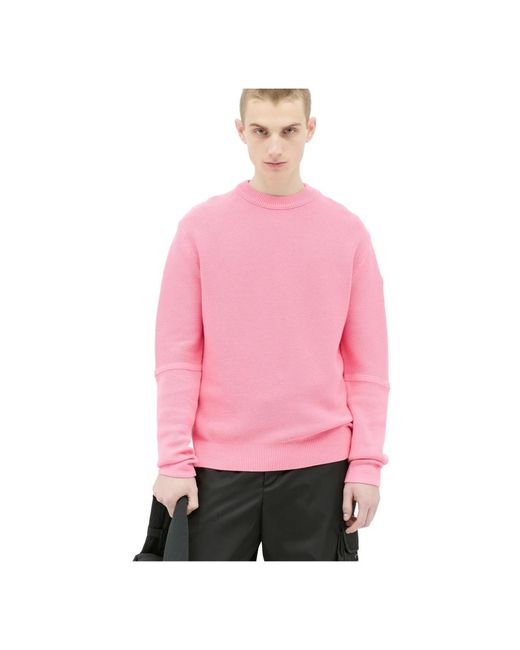 Moncler Knitwear in Pink für Herren