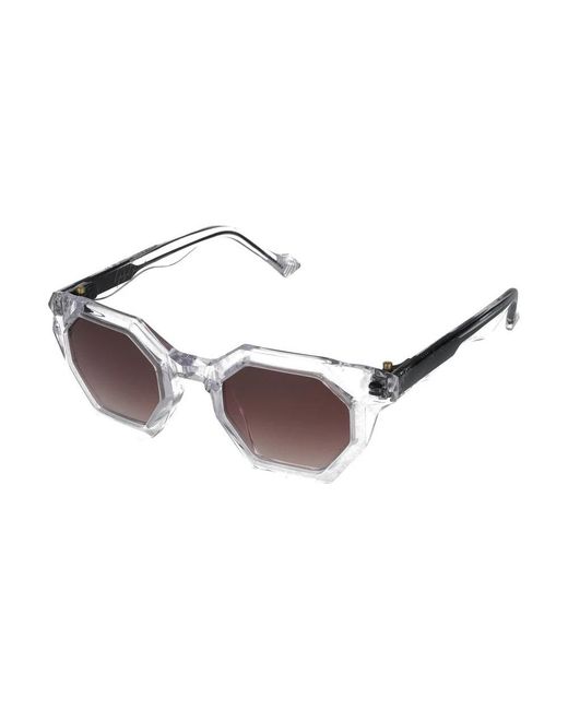 Yohji Yamamoto Brown Sunglasses