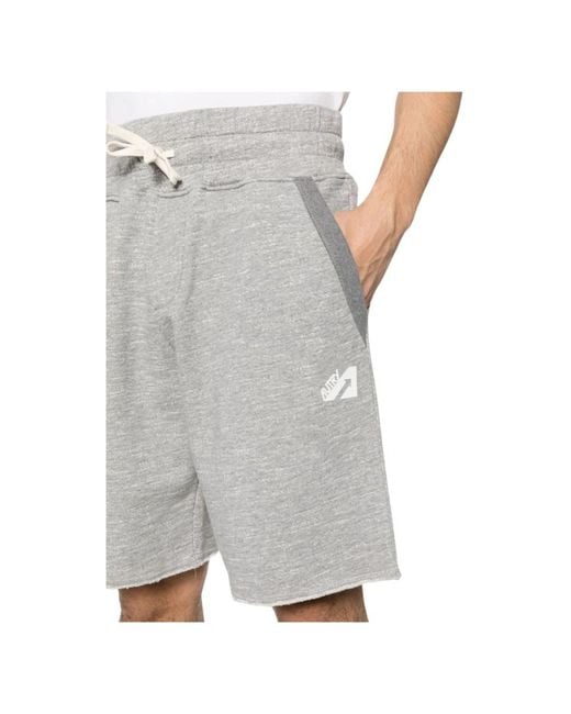Autry Gray Casual Shorts for men
