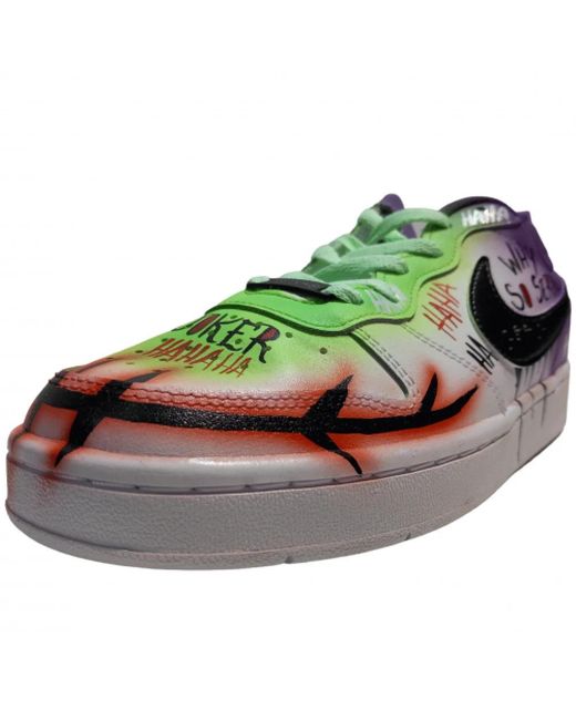 Nike Joker custom leder sneakers in Multicolor für Herren