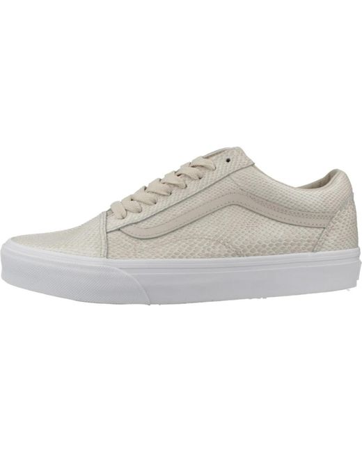 Vans Gray Old Skool Snake