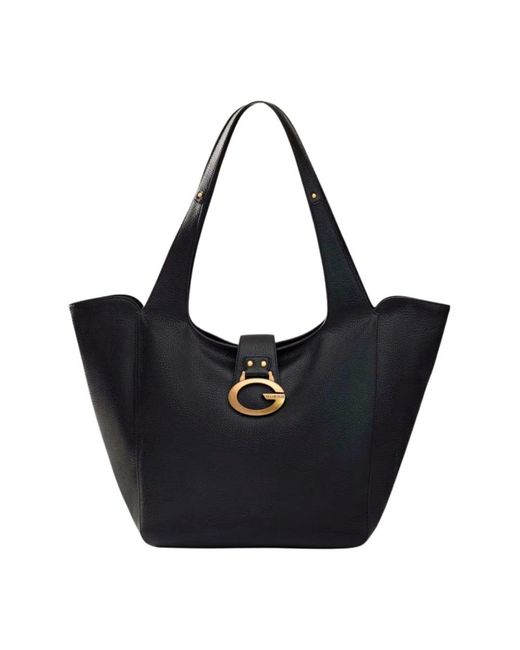Guess Black Shopping Bags