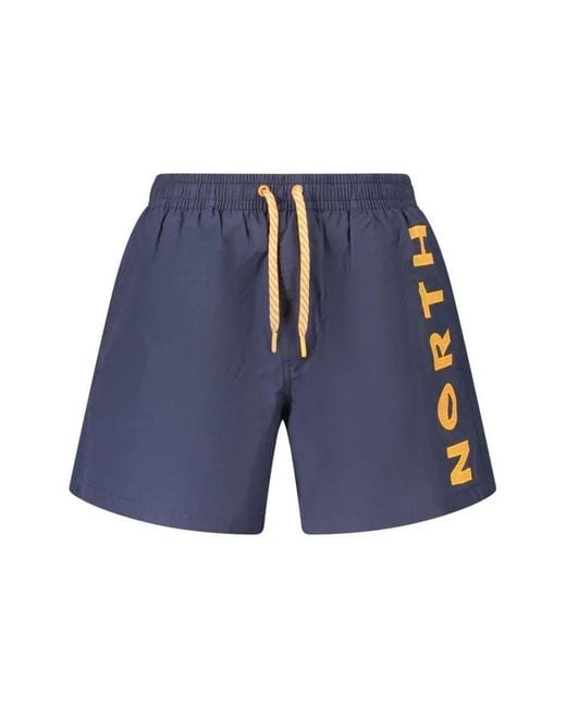 North Sails Katoenen Zwemkleding in het Blue voor heren