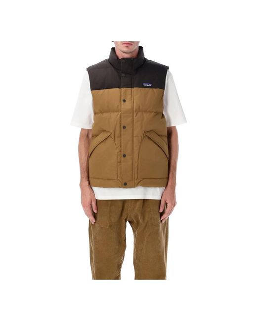 Patagonia Brown Vests for men