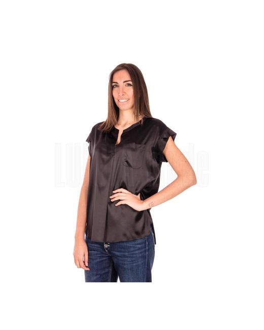 Blouses Caliban de color Black