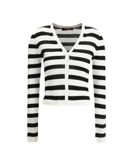 Cardigans Max Mara en coloris Black