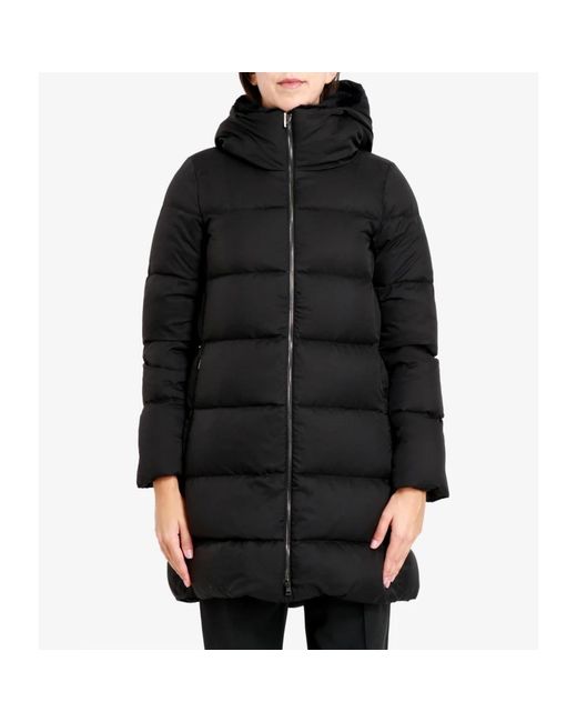 Down Coats Herno en coloris Black