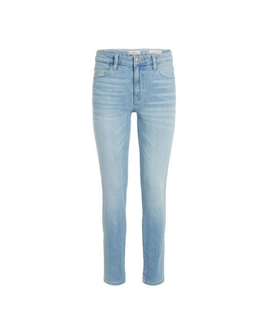 Guess Blue Blaue denim tapered jeans