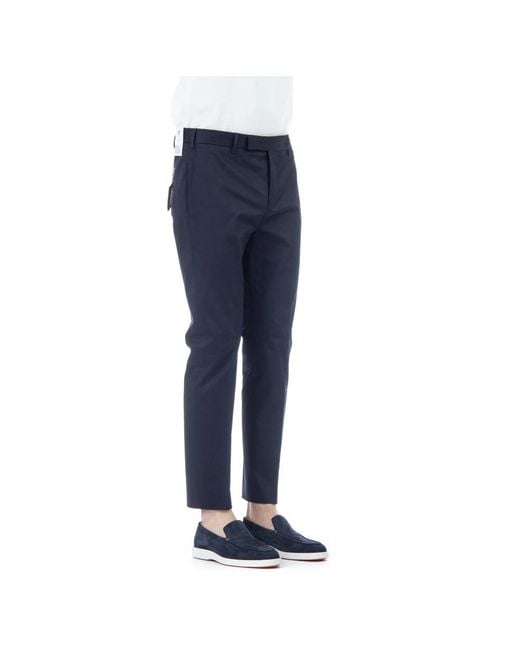 PT Torino Blue Chinos for men