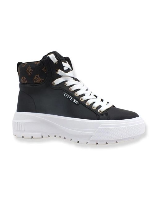 Guess Black Earla2 Platform Sneaker